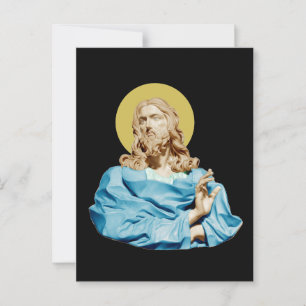 Carte Postale Buste du Christ de Gian Lorenzo Bernini 1679