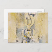 Carte Postale Buste par Paul Klee (Devant / Derrière)