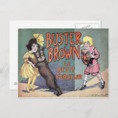 Carte Postale Buster Brown (Devant / Derrière)