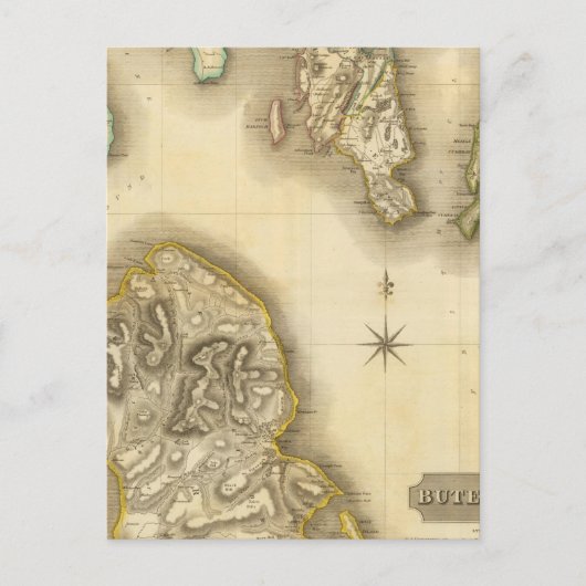 Carte Postale Buteshire (Devant)