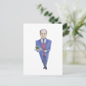 Carte postale Butler (Debout devant)