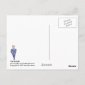 Carte postale Butler (Dos)