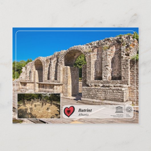 Carte Postale Butrint (Devant)