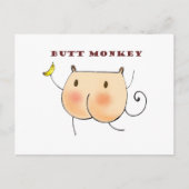 Carte Postale Butt Monkey (Devant)