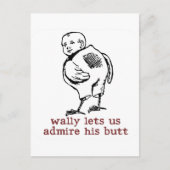 Carte postale Butt Wally (Devant)