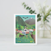 Carte postale Butte Crested (Debout devant)