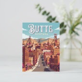 Carte Postale Butte États-Unis (Debout devant)