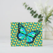 CARTE POSTALE BUTTERFLY-21 (Debout devant)