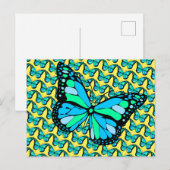 CARTE POSTALE BUTTERFLY-21 (Devant / Derrière)