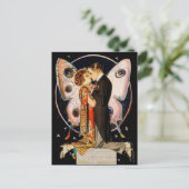 Carte Postale “Butterfly Couple” by FX Leyendecker (Debout devant)