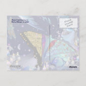 Carte Postale Butterfly Heaven (Dos)
