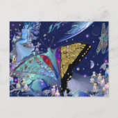 Carte Postale Butterfly Heaven (Devant)
