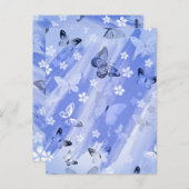 Carte Postale Butterfly Pattern 13 (Devant / Derrière)