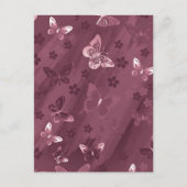 Carte Postale Butterfly Pattern 16 (Devant)