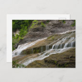 Carte Postale Buttermilk Falls State Park, New York (Devant / Derrière)