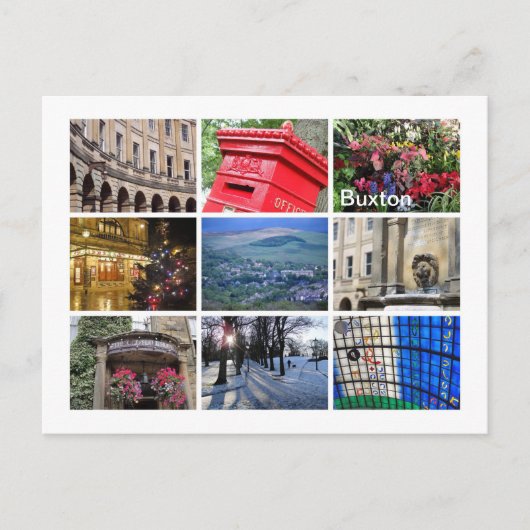 Carte Postale Buxton (Devant)