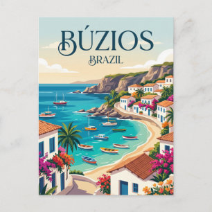 Carte Postale Búzios, Rio de Janeiro, Brésil Brésil