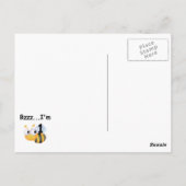 Carte Postale Buzz Bumblebee 1er Anniversaire T-shirts et cadeau (Dos)