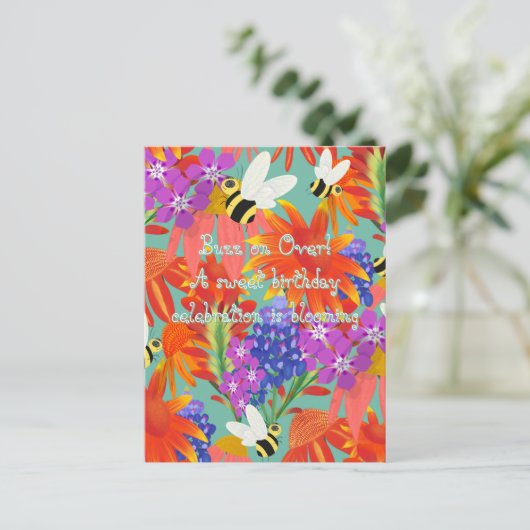 Carte Postale BuzzAmongBlooms_Editable Enfants (Debout devant)