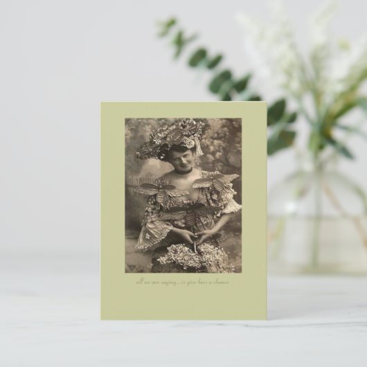 carte postale buzzart (Debout devant)