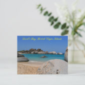 Carte Postale BVI de la baie Devils (Debout devant)