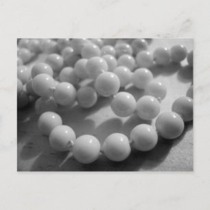 Carte Postale BW Pearl Photo