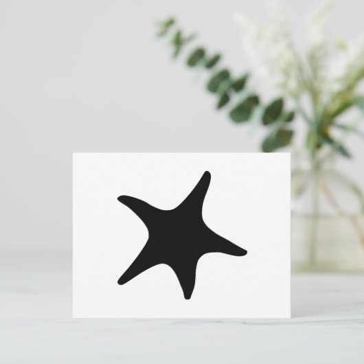 Carte Postale BW Starfish (Debout devant)