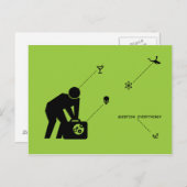 Carte Postale Bwamm - Question Tout 004 (Devant / Derrière)