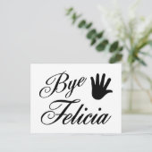 Carte Postale Bye Felicia Fancy Waving Main (Debout devant)