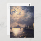 Carte Postale Byron à Venise par Ivan Aivazovsky (Devant / Derrière)