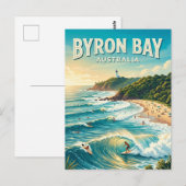 Carte Postale Byron Bay Australie (Devant / Derrière)