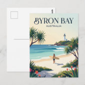 Carte Postale Byron Bay Australie (Devant / Derrière)