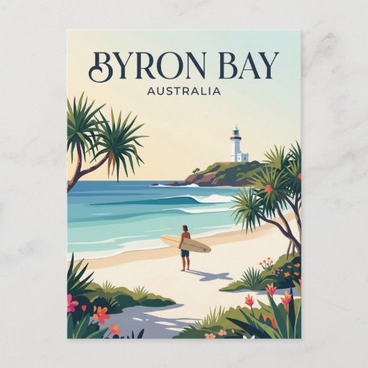 Carte Postale Byron Bay Australie (Devant)