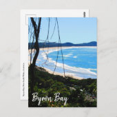 Carte Postale byron bay beach bleu (Devant / Derrière)