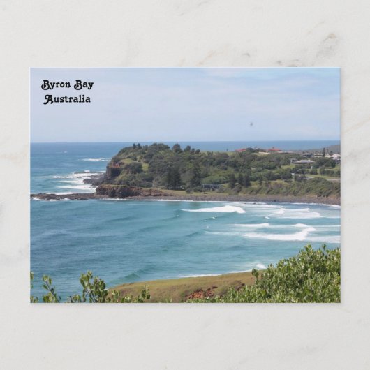 Carte Postale Byron Bay, Nouvelle-Galles du Sud, Australie. (Devant)