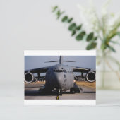 Carte Postale C-17 Globemaster III (Debout devant)
