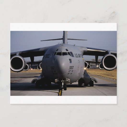 Carte Postale C-17 Globemaster III (Devant)