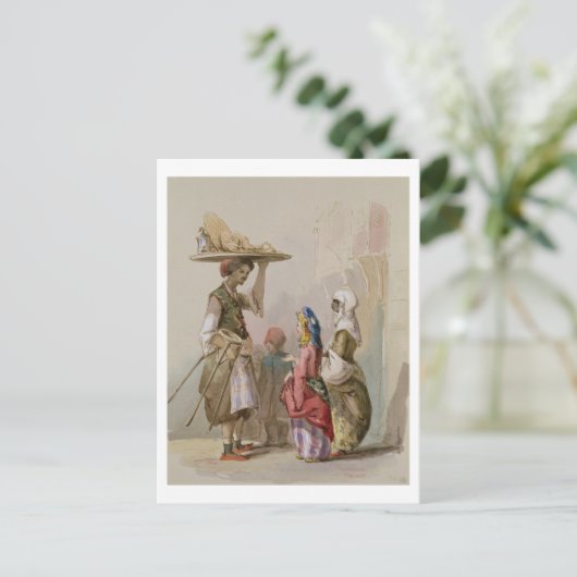 CARTE POSTALE C.1855 (Debout devant)