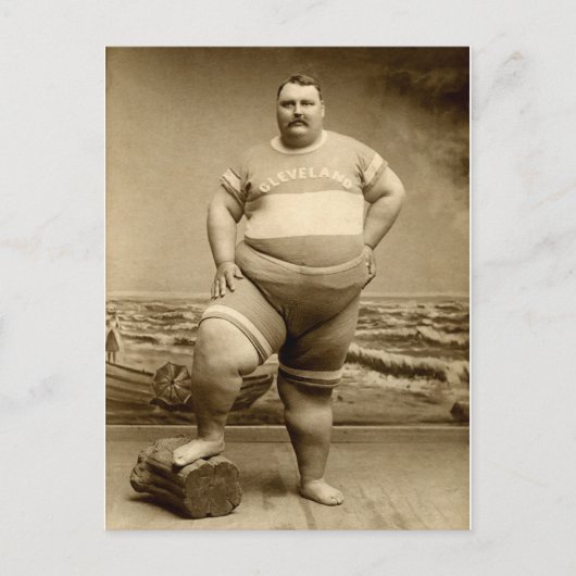 Carte Postale C. 1890 The Big Guy (Devant)