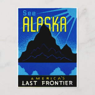 Carte Postale C. 1935 Voir Alaska!