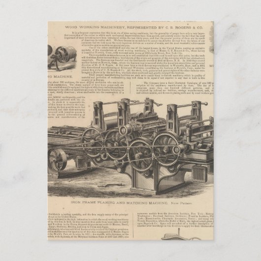 Carte Postale C B Rogers et Compagnie (Devant)