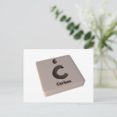 Carte Postale C Carbone (Debout devant)