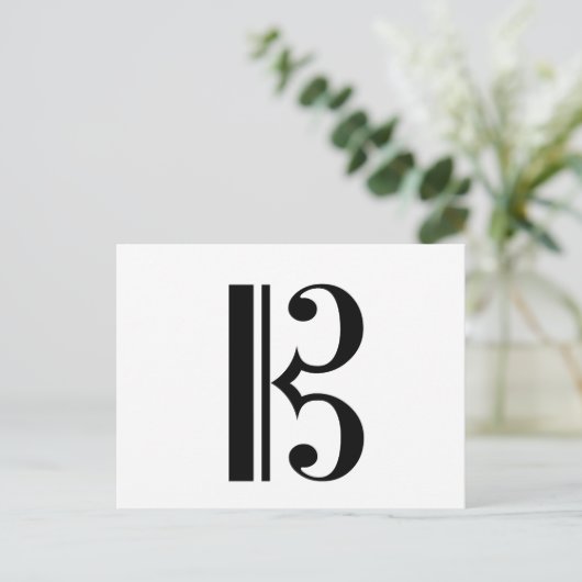 Carte postale C-Clef (Debout devant)