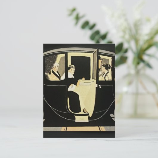 Carte Postale C Coles Phillips "Flandre Colonial Electric" Auto (Debout devant)