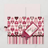 Carte postale C de confection de coeurs (Devant / Derrière)