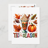 Carte Postale C’est la saison (Devant / Derrière)