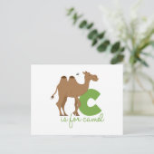 Carte Postale C Est Pour Camel (Debout devant)