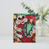 Carte Postale C est pour Caterpillar (Debout devant)