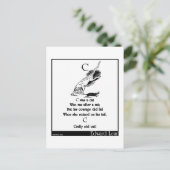 Carte Postale C était un chat (Debout devant)