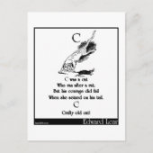 Carte Postale C était un chat (Devant)